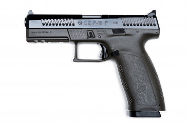 CZ -  P-10 F OR c.9MM 4.5" BBL OD GREEN Semi Auto Pistol