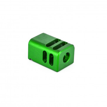 TONI SYSTEMS - Minor compensator thread 13,5x1 LH for factory ammunition for Glock - Green - GLV6MI-GR - Canada