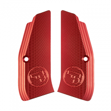 CZ SHADOW 2 & CZ 75 STANDARD SIZE ALUMINIUM GRIPS - RED- 1091-1180-03