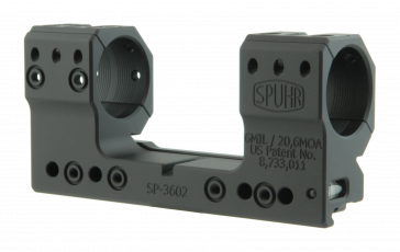 SPUHR - SP-3602 Scope Mount Ø30 H38mm/1.5" 6MIL PIC