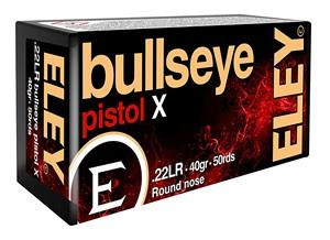  ELEY bullseye pistol X 22 LR Ammunition