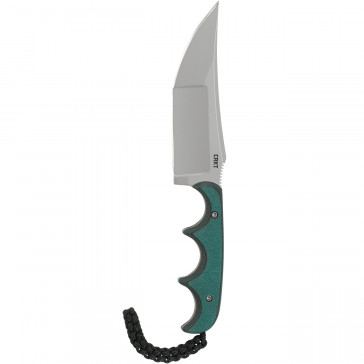 CRKT - MINIMALIST KATANA GREEN BLACK - Sheath Fixed now available at Tesro Canada