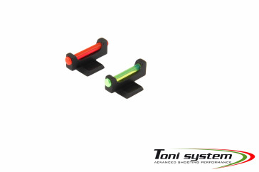 TONI SYSTEMS - Sight for 2011 in optic fiber green colour  - 2 mm - Black - MC2V - Canada