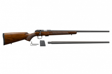 CZ - 457 American Rifle Bolt Action Rimfire Rifle 22 LR - Wood Stock