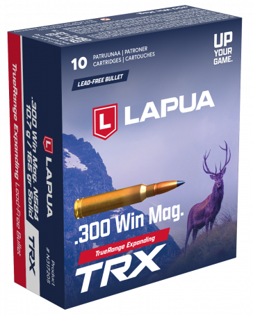 Lapua - Ammunition - ..300 Win Mag. / 10.7 g (165 gr) TRX - Box of 10 - N317205 - Canada