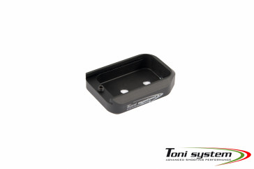 TONI SYSTEMS - Pad magazine extension for HS-Springfield XDM-SF19 4.5/5.25 calibro 9mm/.40 S&W - Black - PADHSS-BK - Canada