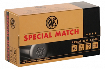 RWS - SPECIAL MATCH - Ammunition .22lr