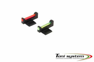 TONI SYSTEMS - Sight for 2011 in optic fiber green colour - 1,5 mm - Black - MC15V - Canada