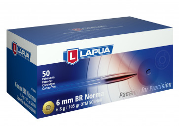 6mmBR 105gr. HPBT Scenar - Lapua GB478 - Box of 50