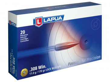 .308 Win. 170gr. (11g) FMJBT - Lapua D46 - Box of 20