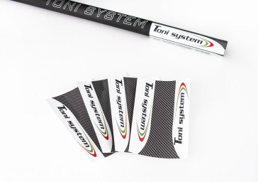 TONI SYSTEMS - Short adhesive protection in PVC for magazine tube extension (4 pcs) - Black - ADESERB - Canada