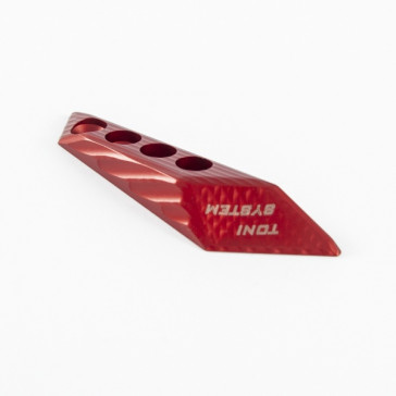 TONI SYSTEMS - 3D thumb rest, right side, left hand shooter - Red - AD3DDX-RE - Canada