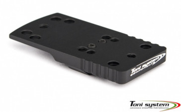TONI SYSTEMS - Dovetail base plate for red dot (type A) for STI 2011 - EXECUTIVE - Black - OPXSTI2A - Canada