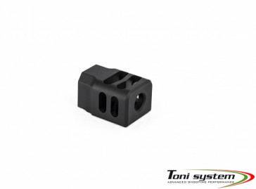 TONI SYSTEMS - Minor compensator 13,5x1 LH for Canik TP9 Elite Combat - Black - CAKV6MI-BK - Canada