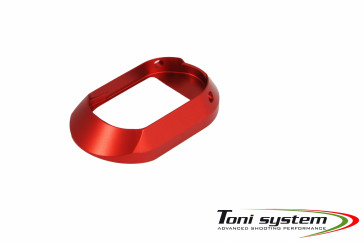 TONI SYSTEMS - Aluminum standard magwell for 2011 - Red - M2011-RE - Canada