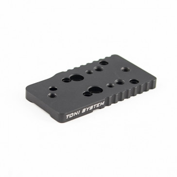 TONI SYSTEMS - Red dot base plate (type E) for CZ Shadow 2 OR Optic Ready - Black - OPXRCZE - Canada
