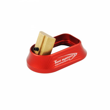 TONI SYSTEMS - Open magwell for Glock 17-22-34-35 gen.4 - Red - MGL4-RE - Canada