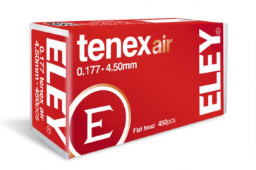 Eley - Tenex Air Pellets .177 Caliber 8.2Gr 4.50mm Pack of 450