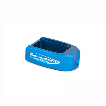 TONI SYSTEMS - +2 rounds magazine extension for S&W MP9 - Blue - PAD2MP9-BL - Canada