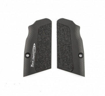 TONI SYSTEMS - High-grip ultra short grips - small frame for Tanfoglio Domina and Limited Custom in the Unica set-up - Black - DGTFSHC-BK - Canada