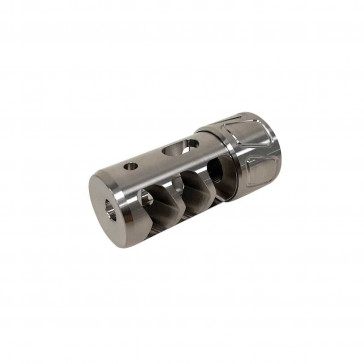 SP-Spearhead 3 port self timing muzzle brake Stainless 223/6mm 1/2x28