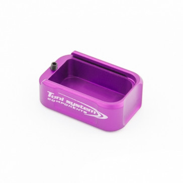TONI SYSTEMS - +1,5 rounds pad magazine extension for CZ Shadow (NO IPSC box) - Purple - PADCZ2-PU - Canada