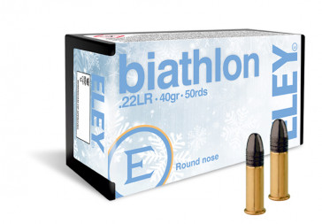 ELEY biathlon club .22lr ammunition