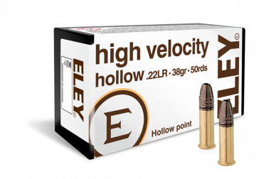 ELEY high velocity hollow Ammunition .22lr
