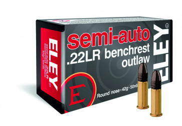 ELEY semi-auto benchrest outlaw Ammunition .22lr