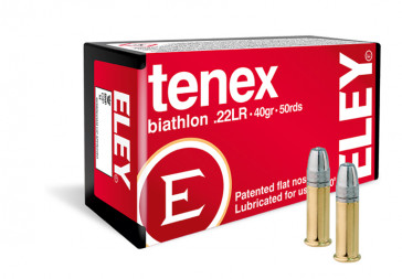 Eley Tenex Biathlon Ammunition .22lr Smallbore