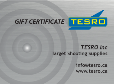 TESRO Inc Gift Certificate