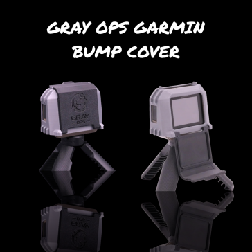 GRAY OPS Garmin Xero Bump Cover Gun Metal Canada