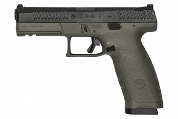 CZ - P10 F OD Green 9mm Luger Semi Auto Pistol - 4.5″ Barrel 10+1