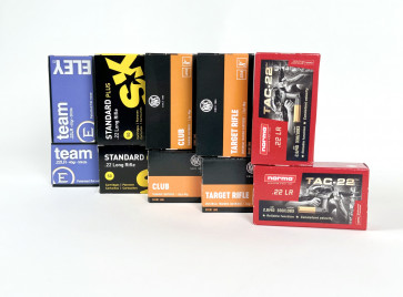 .22 Rimfire Ammo Sampler Mid Range- Tesro Canada