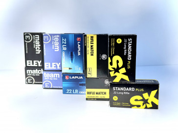 .22 Rimfire Ammo Sampler Random- Tesro Canada