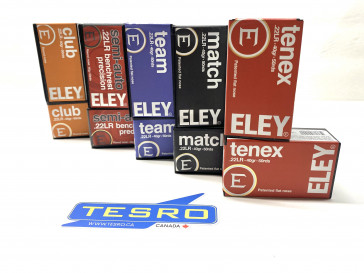 Eley- Ammunition .22lr Sampler- high end
