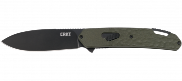 CRKT - BONA FIDE OD GREEN - Liner Lock Folder now available at Tesro Canada