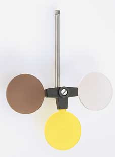 Lens Cross Frosted for non-aiming eye