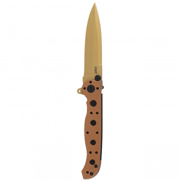 CRKT - M16-01DZ DESERT TAN - Liner Lock Folder now available at Tesro Canada