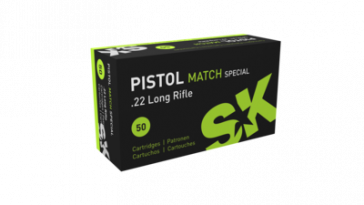 SK Pistol Match Special Ammunition .22lr