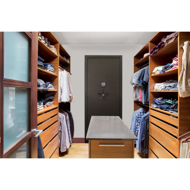 SnapSafe Vault Doors Premium Door 36" Inswing Dark Grey