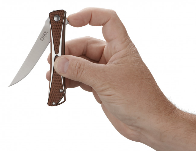 CRKT Crossbones Linerlock Klappmesser – Hochwertige Verarbeitung, Praktischer Alltagsbegleiter