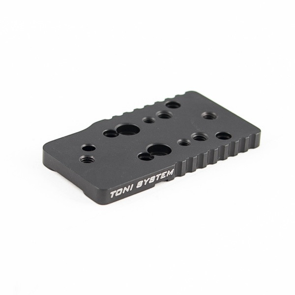 TONI SYSTEMS Red dot base plate (type E) for CZ Shadow 2 OR Optic Ready Black OPXRCZE