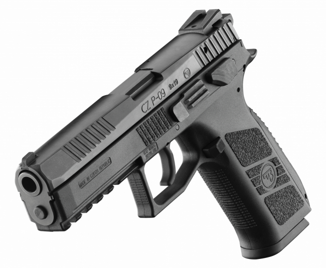 CZ - P09 9mm Luger Semi Auto Pistol- 4.5″ Barrel 10+1 - decocking+