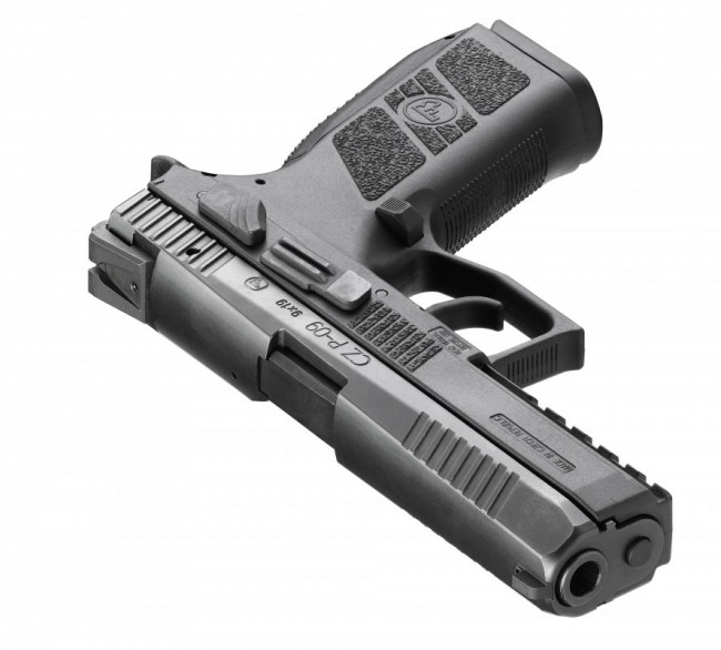 CZ - P09 9mm Luger Semi Auto Pistol- 4.5″ Barrel 10+1 - decocking+