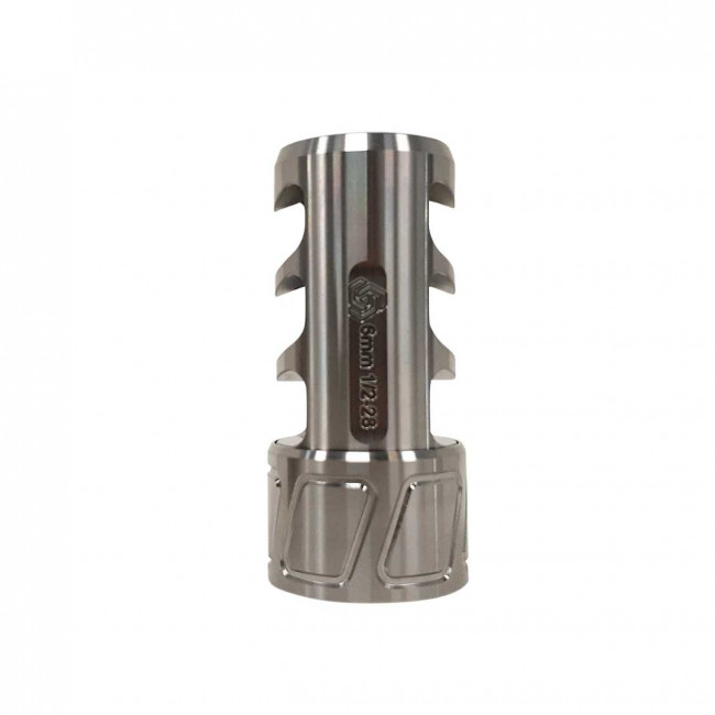 1/2x28 Steel Tri Lug 3 Lug 5.56 9mm .223 Muzzle Brake