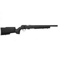CZ - 457 ProVarmint Suppressor-Ready Bolt Action Rimfire Rifle 22 LR 16.5'' barrel - Black Painted laminate stock 
