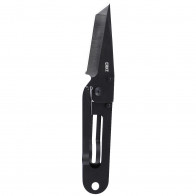 CRKT - K.I.S.S. BLACK CHROME - Frame Lock Folder now available at Tesro Canada