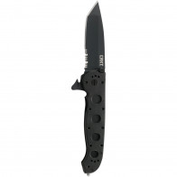 CRKT - M16-14ZLEK BLACK W/TRIPLE POINT SERRATIONS - Liner Lock Folder now available at Tesro Canada