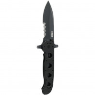 CRKT - M21-14SFG BLACK W/VEFF SERRATIONS - Liner Lock Folder now available at Tesro Canada